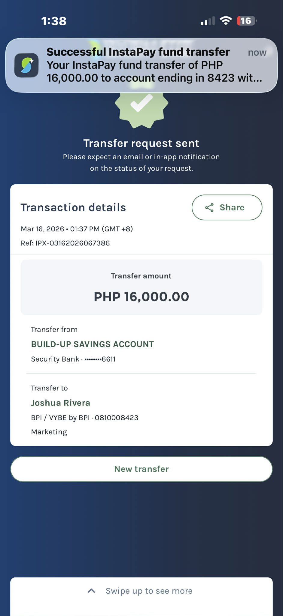 Transaction Receipt